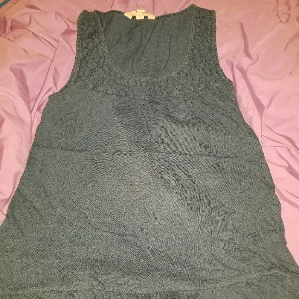 Tank ruffle top